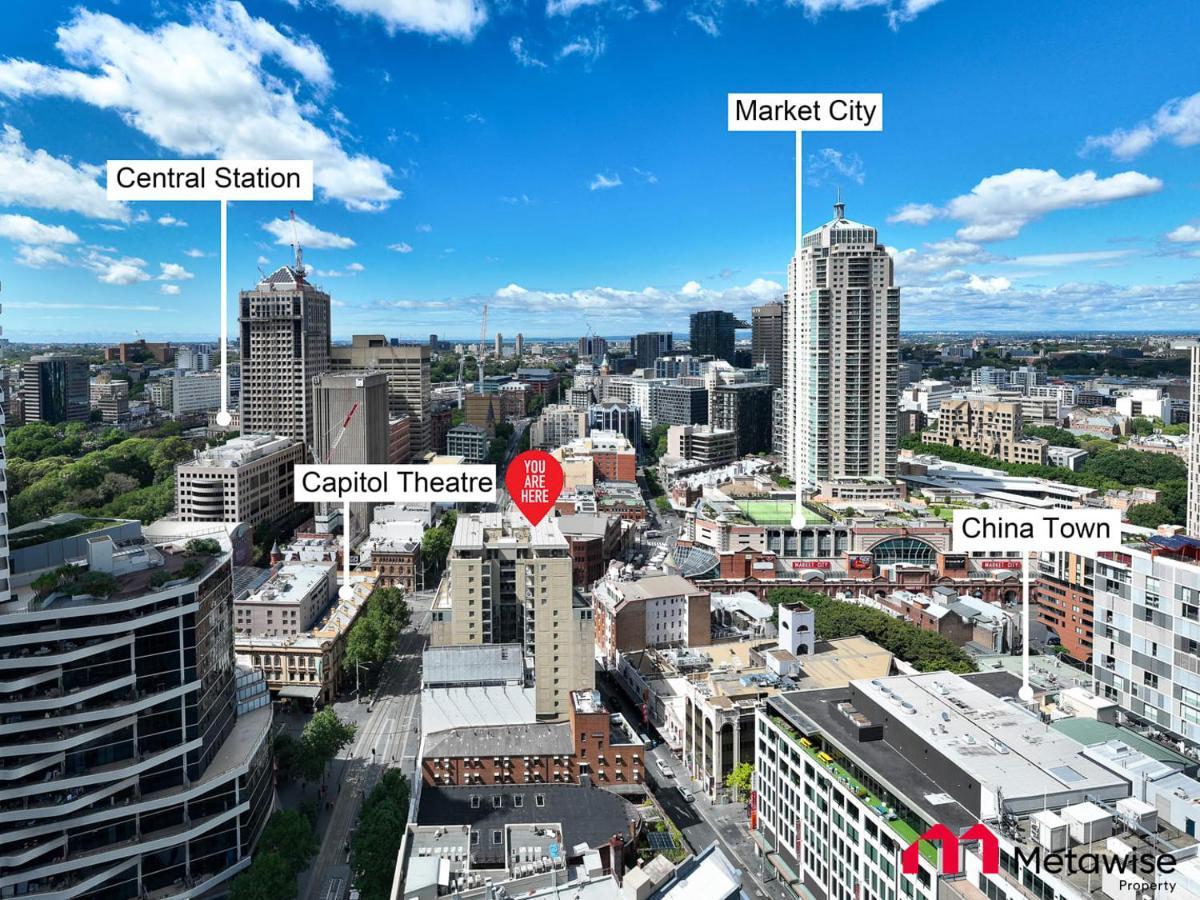 Metawise Sydney Cbd Haymarket Luxe 2Bed Penthouse Aqua Exteriér fotografie